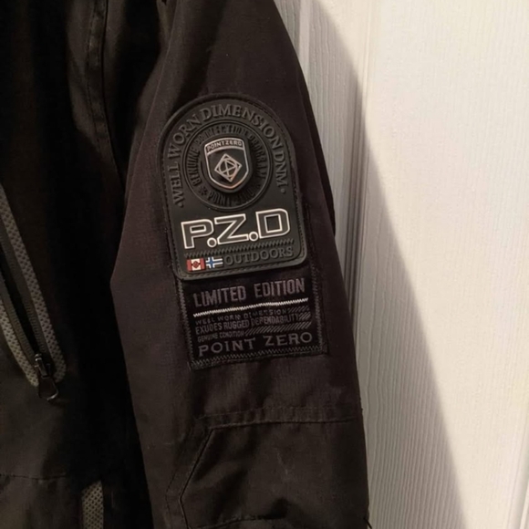 Boys Point Zero Bomber Collection Winter Jacket - Picture 5 of 6